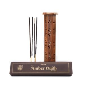 Forest Amber Oudh – Natural Agarwood Incense Sticks