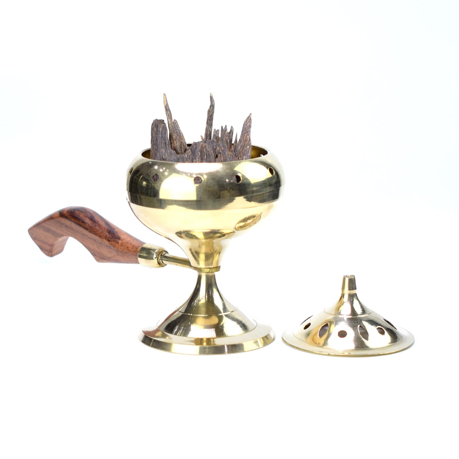 Metal Burner – Golden Color with Handle