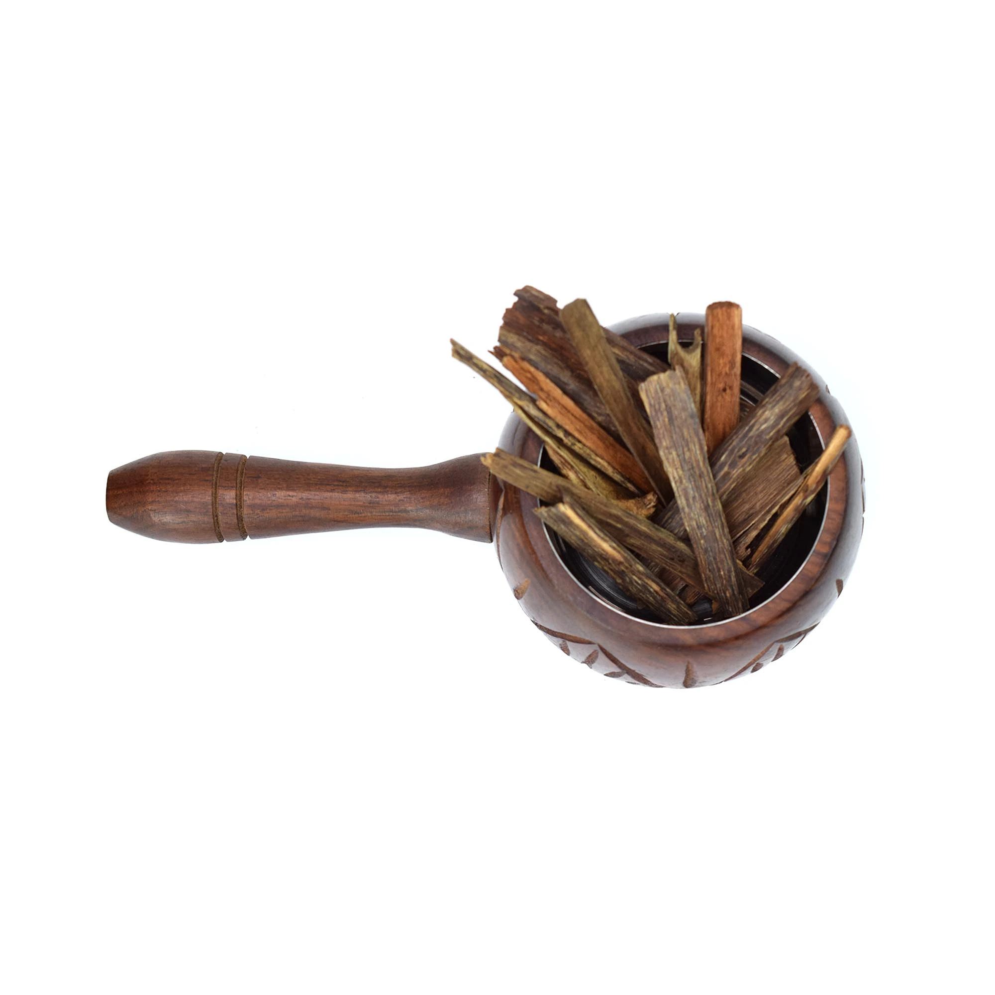 Wooden Burner with Handle - Image 5