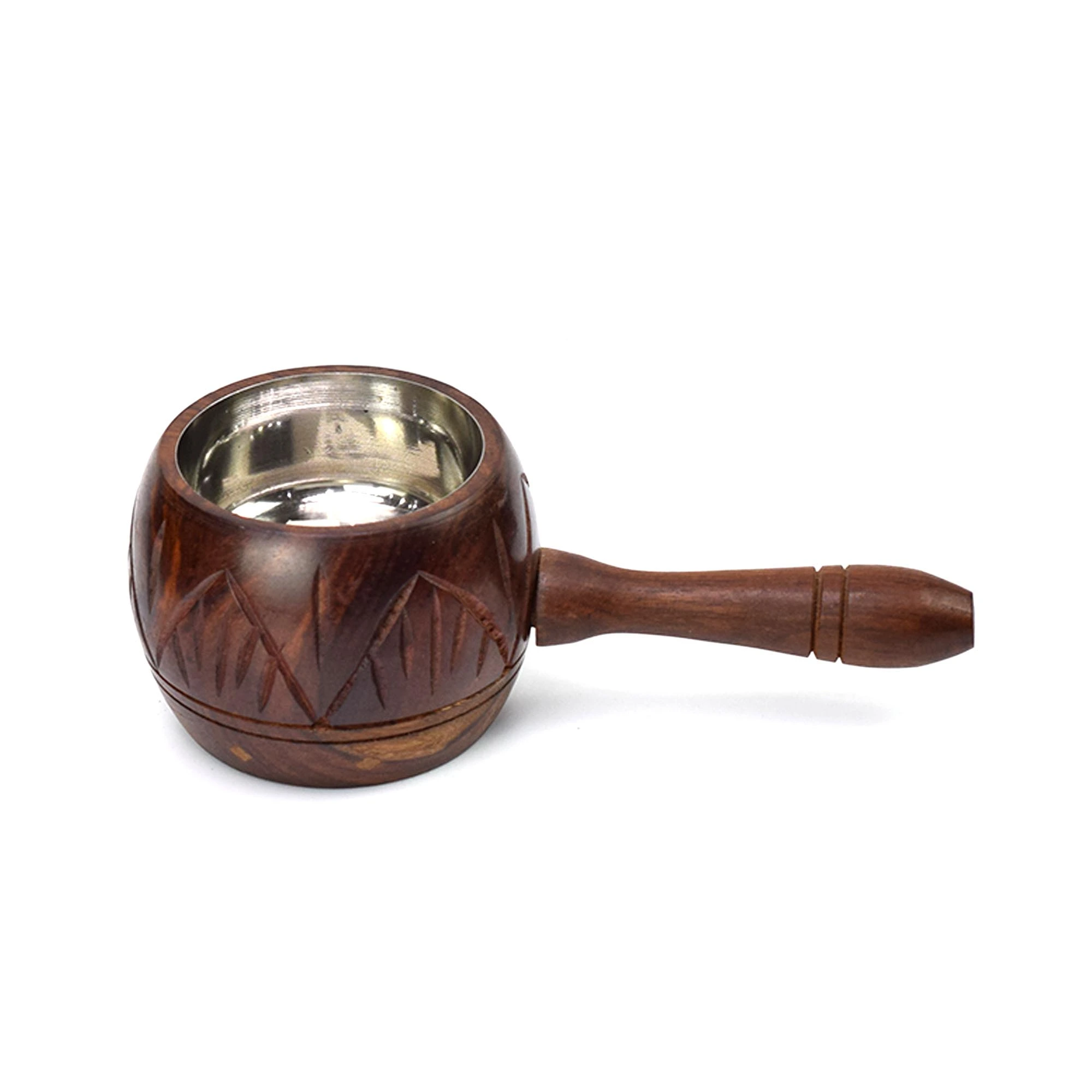 Wooden Burner with Handle - Image 2